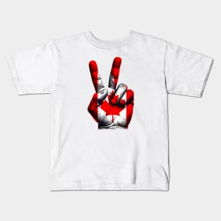 Canadian Flag Kids T-Shirt